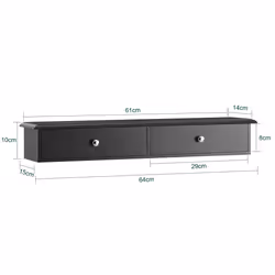 SoBuy FRG43-SCH Armoire de rangement de salle à manger - Vue supplémentaire 4
