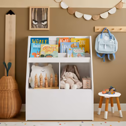 SoBuy KMB83-W armoire de rangement pour enfant Coffre