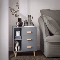 SoBuy FBT95-HG Table de nuit et table de chevet