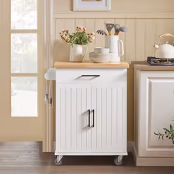 SoBuy FKW119-WN Chariot de transport d'aliments