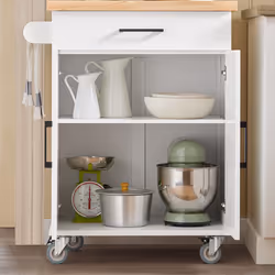 SoBuy FKW119-WN Chariot de transport d'aliments