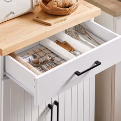 SoBuy FKW119-WN Chariot de transport d'aliments - Vue supplémentaire 8