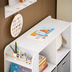 SoBuy KMB85-W armoire de rangement pour enfant Coffre - Vue supplémentaire 11