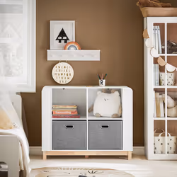 SoBuy KMB85-W armoire de rangement pour enfant Coffre