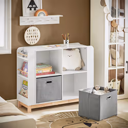 SoBuy KMB85-W armoire de rangement pour enfant Coffre