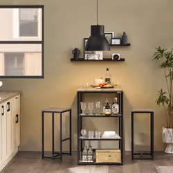 SoBuy OGT43-HG ensemble de meuble de salle à manger et de cuisine