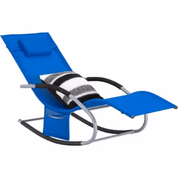 Extérieur ou/et Intérieur ! Idéal pour Jardin, Camping, balcon, bureau, salle de séjour, plage, etc. Ce fauteuil relax est do ...