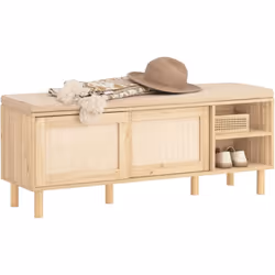 Description générale Le Banc à Chaussures SoBuy FSR163-N est la solution de rangement parfaite pour vos chaussures, qu'il s'a ...