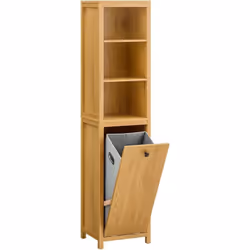 L'armoire 2 en 1 est la solution parfaite pour n'importe quelle salle de bain. Cette colonne de salle bain est idéale pour vo ...