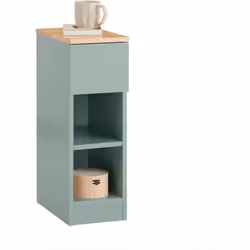 Design contemporain et élégant. Cette table de chevet est parfaite pour placer une veilleuse, des télécommandes de télévision ...