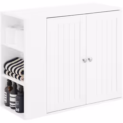 SoBuy Armoire Murale Salle de Bain BZR188-W Ce produit s'adapte à différentes ambiances, parfait pour la salle de bain ou l'e ...