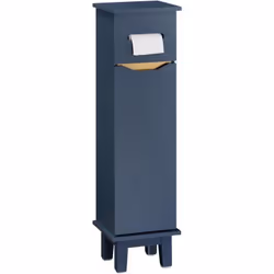 SoBuy Rangement de papier toilette sur pied, BZR192-B Ce meuble compact convient parfaitement aux salles de bains petites ou ...