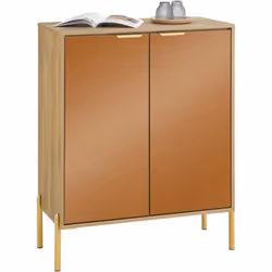 SoBuy Meuble d'entrée, Meuble à Chaussures, Buffet - Doré, FSB96-G Ce meuble à chaussures a une forme générale élégante et un ...