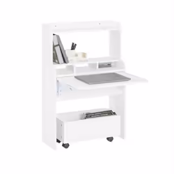Description générale Le bureau pliant SoBuy FWT105-W est parfait pour votre bureau ou salle d'étude, alliant fonctionnalité e ...