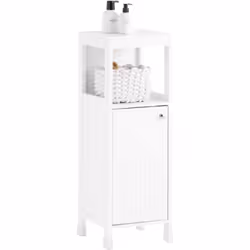 SoBuy Meuble Bas Salle de Bain, BZR186-W Ce meuble la solution idéale pour optimiser votre espace tout en apportant une touch ...