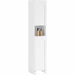 SoBuy Meuble Colonne de Salle de Bain BZR163-W Idéale pour votre salle de bain ou vos toilettes, ce meuble colonne de salle b ...