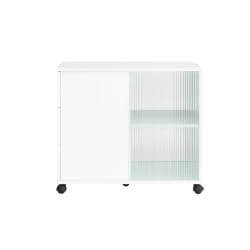 SoBuy Table d'appoint roulante