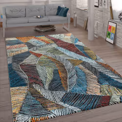 Retour aux années;1970;! Colorés et rehaussés d’un motif abstrait, ces tapis sont sans égal et apporteront un charme tout par ...