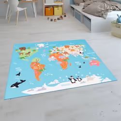 Qui a dit qu'il était ennuyant d'apprendre;! Empreints d'un charme joyeux et fantaisie, ces superbes tapis pour enfant permet ...
