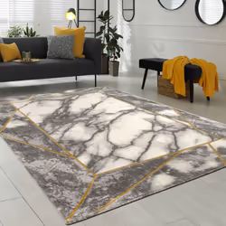 Intemporels comme le marbre ancien, ces élégants tapis créent une sensation de luxe raffiné dans votre intérieur ! À l'image ...