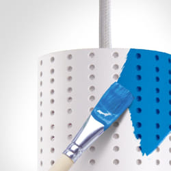 Paco Home - Luminaire à suspension , GU10, luminaire pour séjour, salle à manger, cuisine, réglable en hauteur Plâtre blanc, Sans ampoules