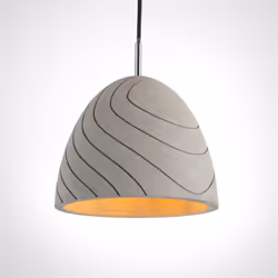 LE LUMINAIRE : Dynamiques et dotés de structures en plâtre, en béton ou en béton aspect grès, les luminaires suspendus de la ...