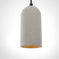 Paco Home - Luminaire à suspension , E27, luminaire pour séjour, salle à manger, cuisine, réglable en hauteur Béton-gris pierre, Sans ampoules