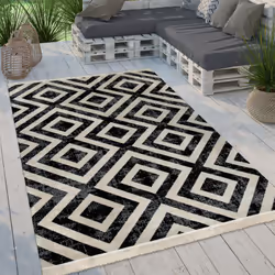 Apportez un air de vacances à la scandinave à votre balcon ou votre terrasse ! Ces confortables tapis d'intérieur et d'extéri ...