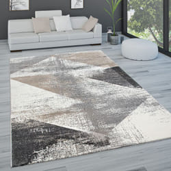 Paco Home - Tapis De Salon Tapis De Salon Poils Ras Pastel Tapis Vintage Divers Styles Gris, 240x340 cm