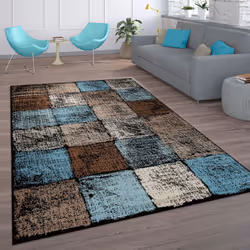 C'est un contraste au goût sûr ! Avec le mélange magique de taches de peinture fraîches et de couleurs agréables, ces tapis s ...