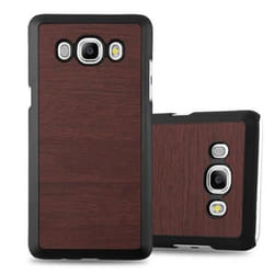 Coque - CADORABO - Samsung Galaxy J7 2016 - Design Bois - Protection Chocs - Finition Mate