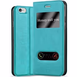 Cadorabo DE-110081, Housse, Apple, iPhone 6, 6S, 11,9 cm (4.7"), Turquoise