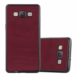 Coque - CADORABO - Samsung Galaxy A3 2015 - Design Bois - Ultra Slim - Protection Chocs