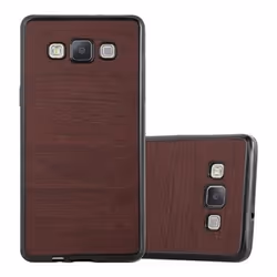 Coque - CADORABO - Samsung Galaxy A5 2015 - Design Bois - Ultra Slim - Protection Chocs