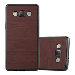 Coque - CADORABO - Samsung Galaxy A5 2015 - Design Bois - Ultra Slim - Protection Chocs