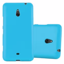 Housse pour Nokia Lumia 1320 Coque en JELLY BLEU CLAIR Case Etui Cover Protection Silicone TPU flexible