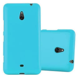 Housse pour Nokia Lumia 1320 Coque en JELLY BLEU CLAIR Case Etui Cover Protection Silicone TPU flexible