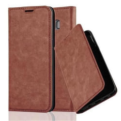 Coque de protection - CADORABO - Samsung Galaxy S8 - Marron moyen - Fermeture magnétique invisible - Style Book
