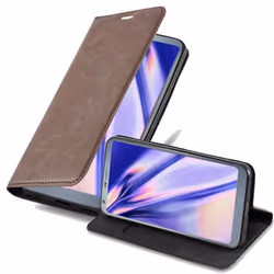 Coque pour LG G6 Housse en MARRON CAFÉ Etui Case Cover Protection Portefeuille Wallet
