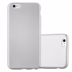 Housse pour Apple iPhone 6 PLUS / 6S PLUS Coque en METALLIC ARGENT Hard Case Cover EtuiProtection métallique Cover