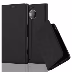 Coque pour Nokia Lumia 950 XL Housse en NOIR NUIT Etui Case Cover Protection Portefeuille Wallet