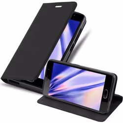 Coque pour WIKO U FEEL LITE - CADORABO - Noir Nuit - Simili-cuir - Fermeture magnétique - Ultra fin