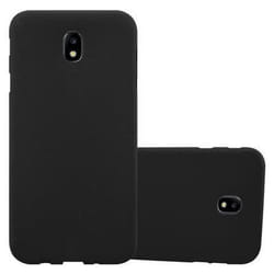 Étui de téléphone - CADORABO - Samsung Galaxy J3 2017 - FROST BLACK - Souple - Antichoc - Résistant aux rayures