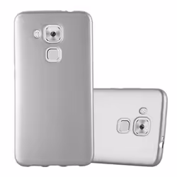 Coque pour Huawei NOVA PLUS Housse en METALLIC ARGENT Etui Case Cover Protection Silicone TPU Cover matte