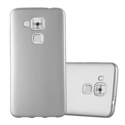 Coque pour Huawei NOVA PLUS Housse en METALLIC ARGENT Etui Case Cover Protection Silicone TPU Cover matte