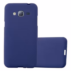Coque - CADORABO - Samsung Galaxy J3 - J3 DUOS 2016 - FROST DARK BLUE - Shockproof - Ultra Slim