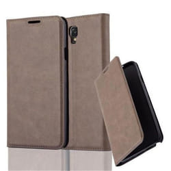 Coque - CADORABO - NOTE 3 NEO - Marron Café - Fermeture Magnétique Invisible - Étui Book Style