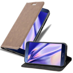 Coque pour Honor 8 PRO Housse en MARRON CAFÉ Etui Case Cover Protection Portefeuille Wallet