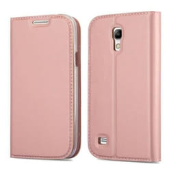 Coque - CADORABO - Samsung Galaxy S4 MINI - Classy Or Rosé - Design Mat Métallique - Étui de Protection Complète