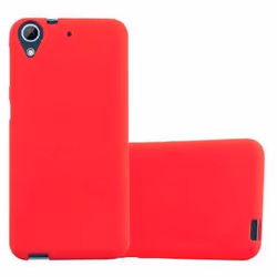 Housse pour HTC Desire 626G Coque en FROST ROUGE Case Cover Protection Silicone TPU Etui